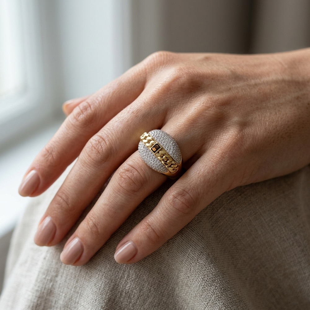 Anillo de Oro 10K de 6.7 g — Maxi Gold, referencia MG-AN-10K-0033