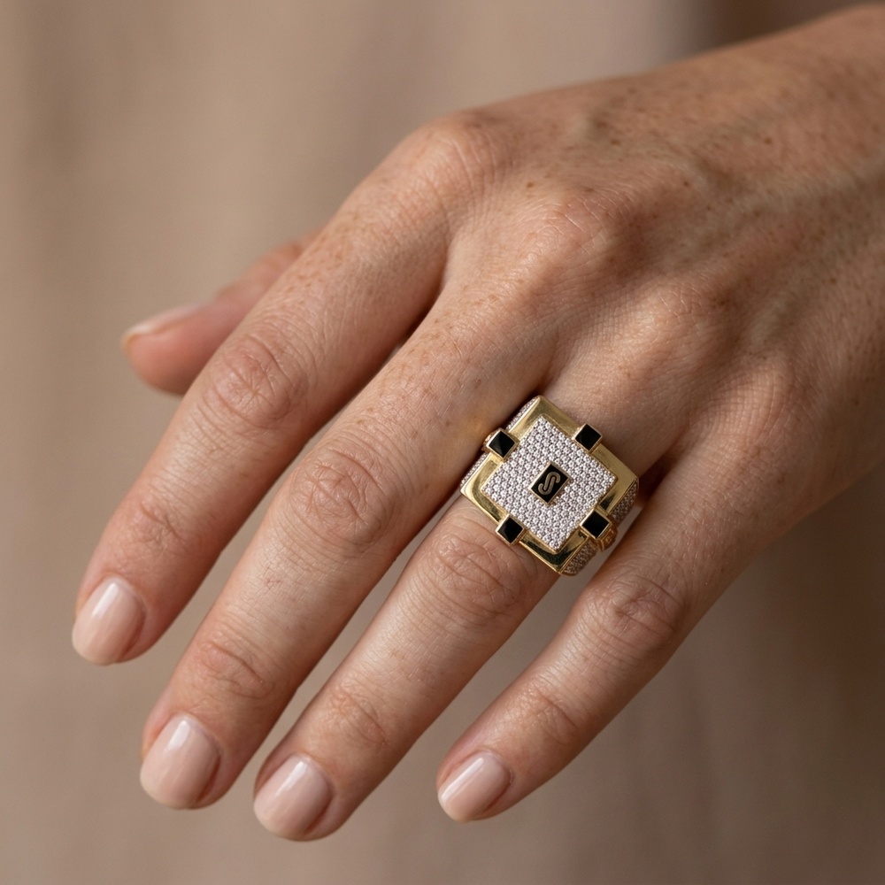 Anillo de Oro 10K de 14.7 g — Maxi Gold, referencia MG-AN-10K-0034