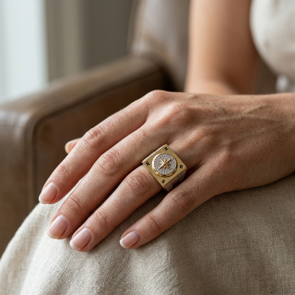 Anillo de Oro 10K de 13.8 g — Maxi Gold, referencia MG-AN-10K-0036