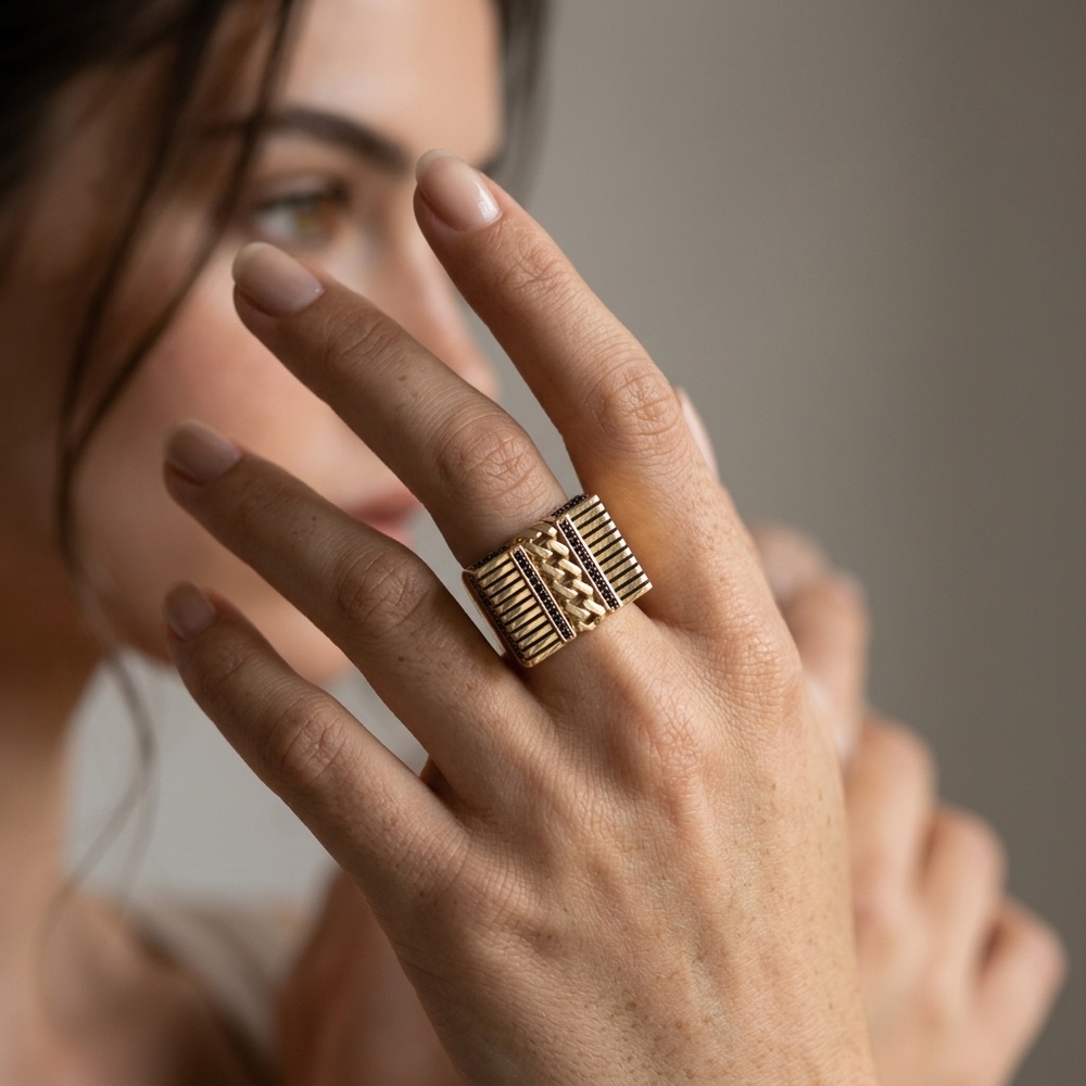 Anillo de Oro 10K de 15.2 g — Maxi Gold, referencia MG-AN-10K-0037