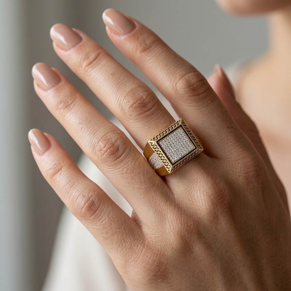 Anillo de Oro 10K de 13.9 g — Maxi Gold, referencia MG-AN-10K-0042