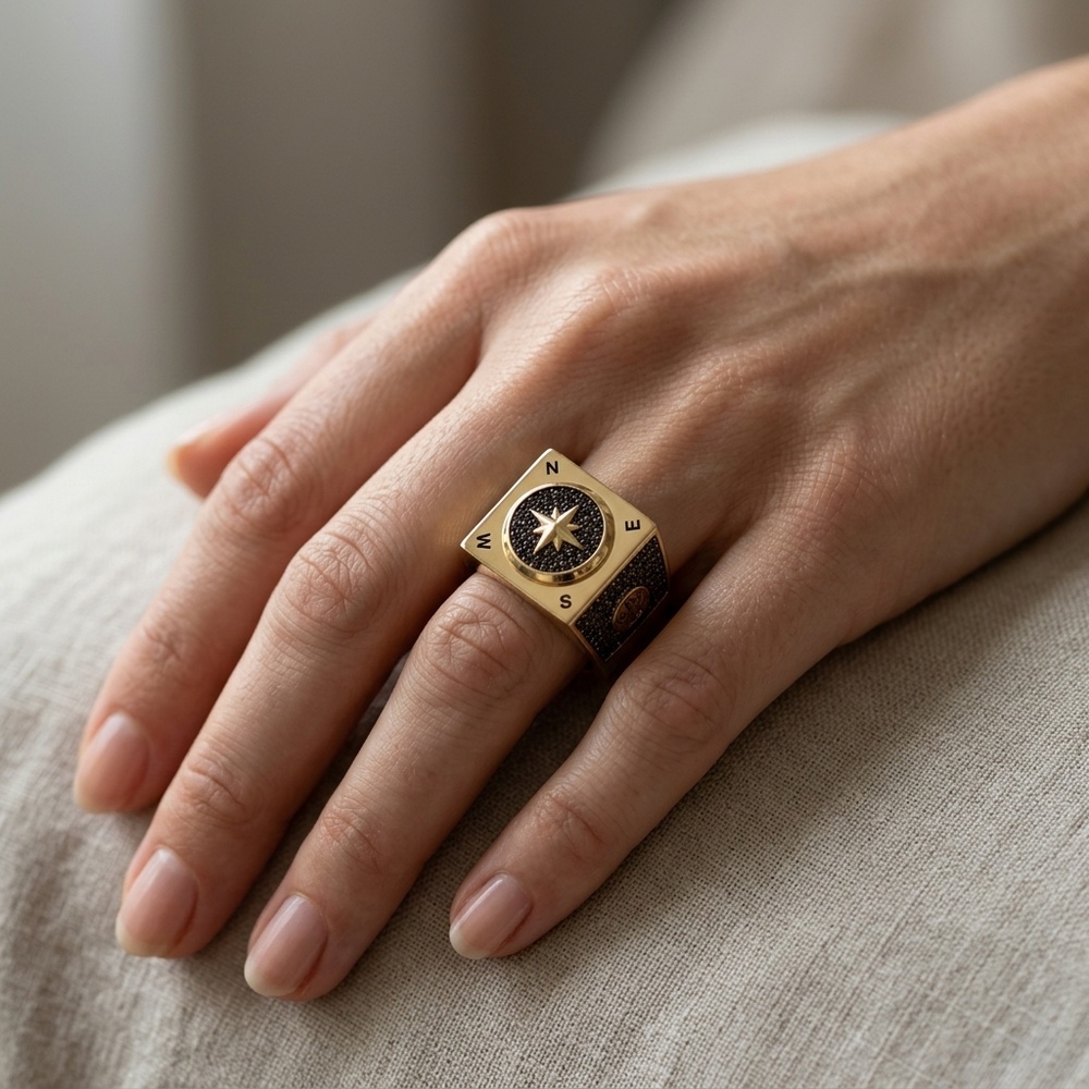 Anillo de Oro 10K de 13.3 g — Maxi Gold, referencia MG-AN-10K-0049