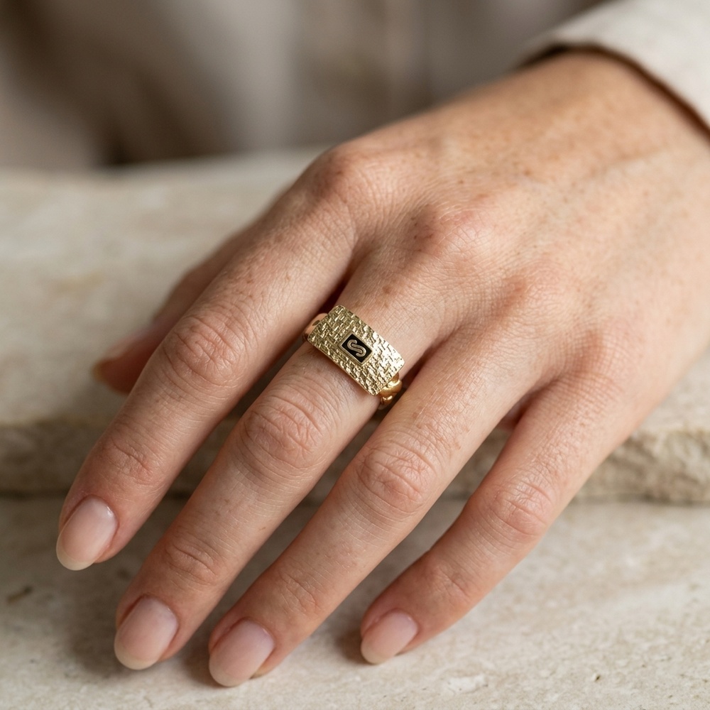 Anillo de Oro 10K de 2.2 g — Maxi Gold, referencia MG-AN-10K-0062
