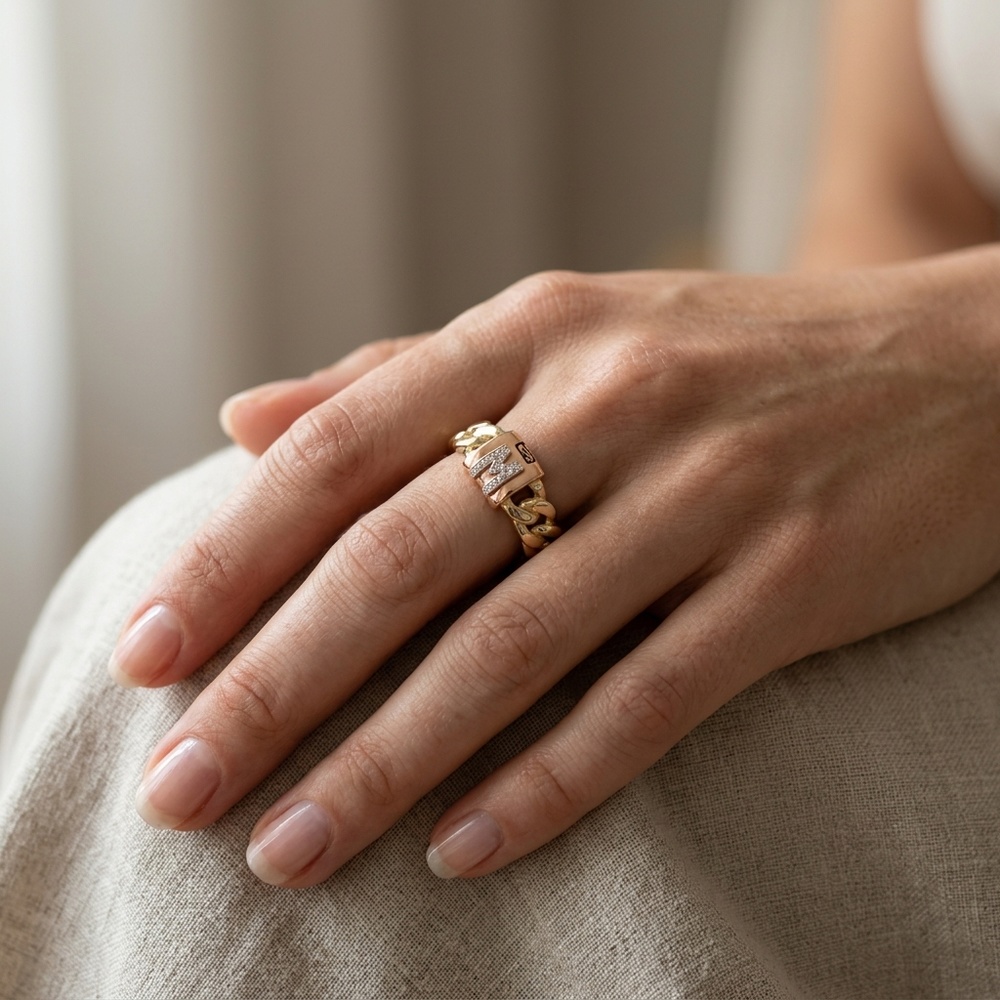 Anillo de Oro 10K de 3.1 g — Maxi Gold, referencia MG-AN-10K-0064