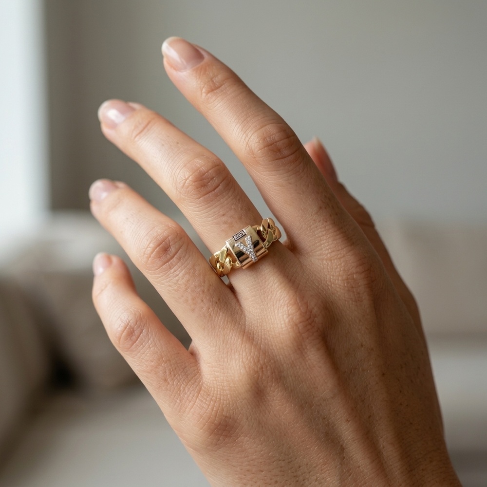 Anillo de Oro 10K de 3 g — Maxi Gold, referencia MG-AN-10K-0065