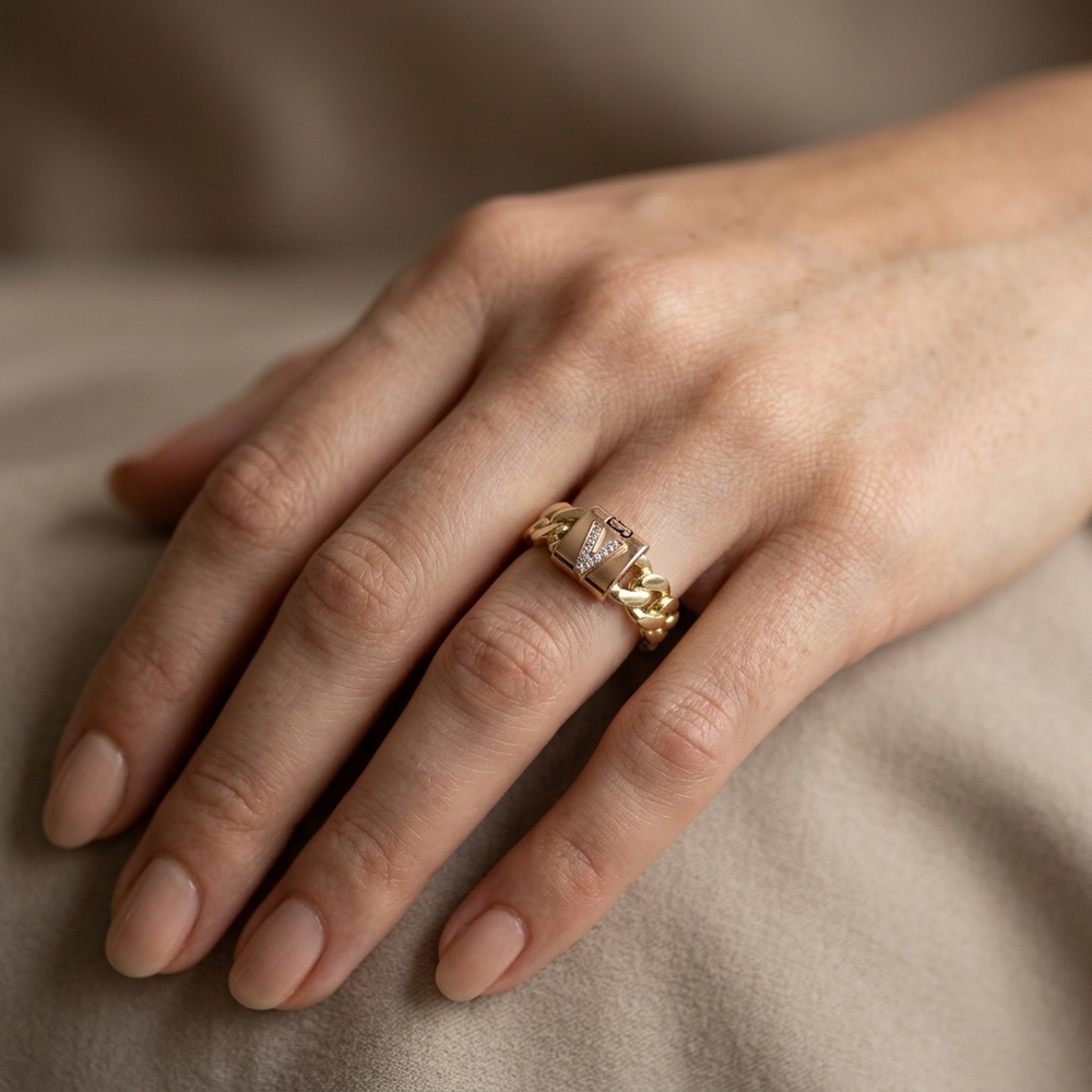 Anillo de Oro 10K de 3.2 g — Maxi Gold, referencia MG-AN-10K-0067