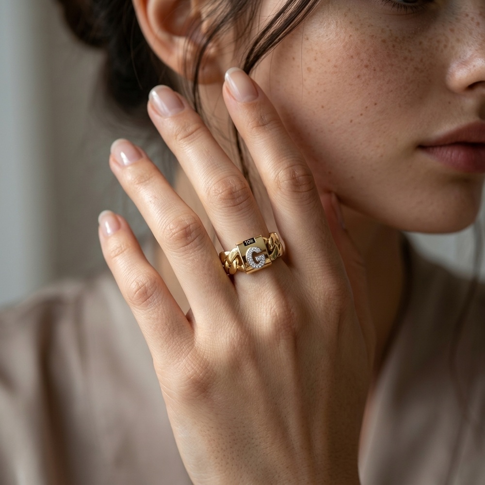 Anillo de Oro 10K de 3 g — Maxi Gold, referencia MG-AN-10K-0075