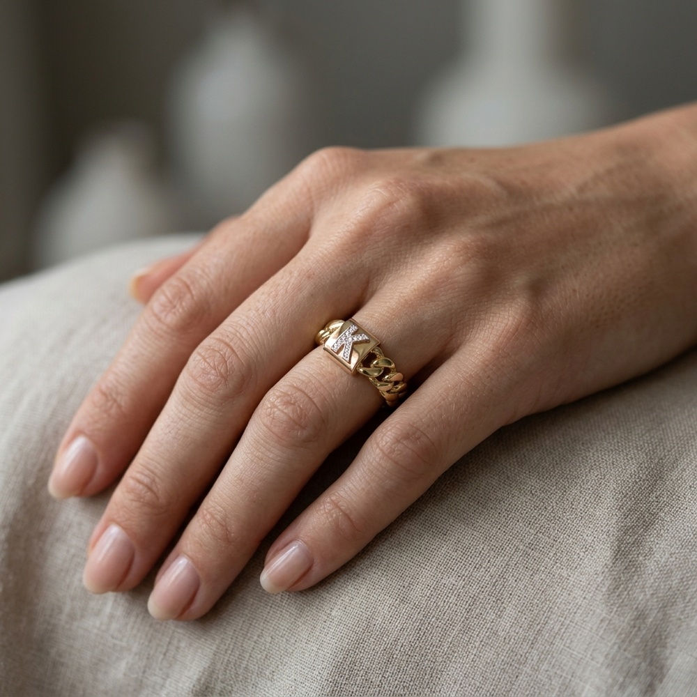 Anillo de Oro 10K de 3.1 g — Maxi Gold, referencia MG-AN-10K-0076