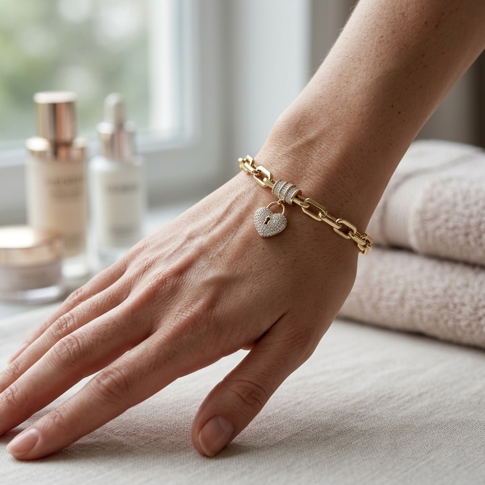 Pulsera de Oro 10K de 11.4 g, talla 18 cm · 6.5 mm — Maxi Gold, referencia MG-PU-10K-0025